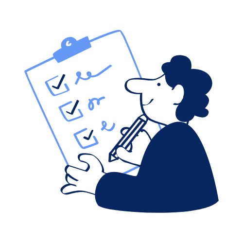 A teacher reviewing SEND support data